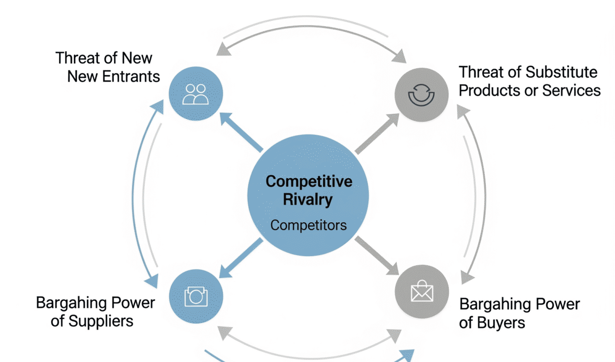 Porter Five Forces: A Complete Guide for Marketers in 2025