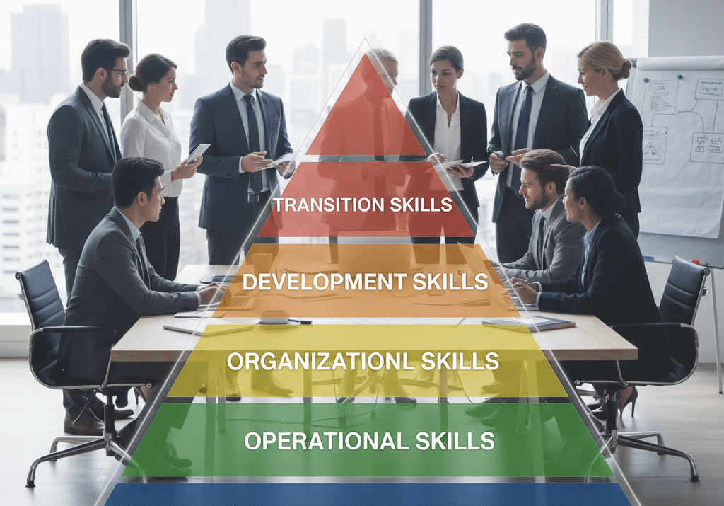 5 Levels of Management and Leadership Development: The Complete Pyramid Explained